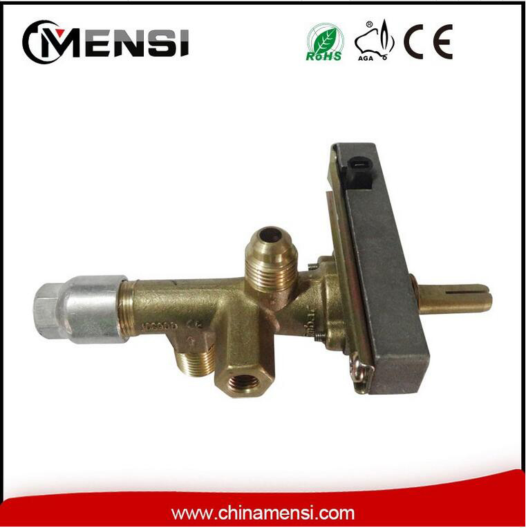 Patio heater valve